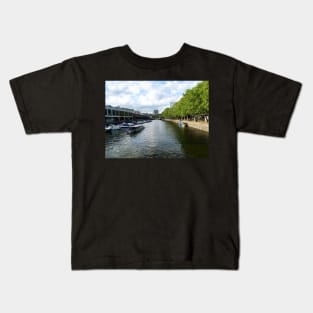 Boats on Bristol Harbour, England, UK Kids T-Shirt